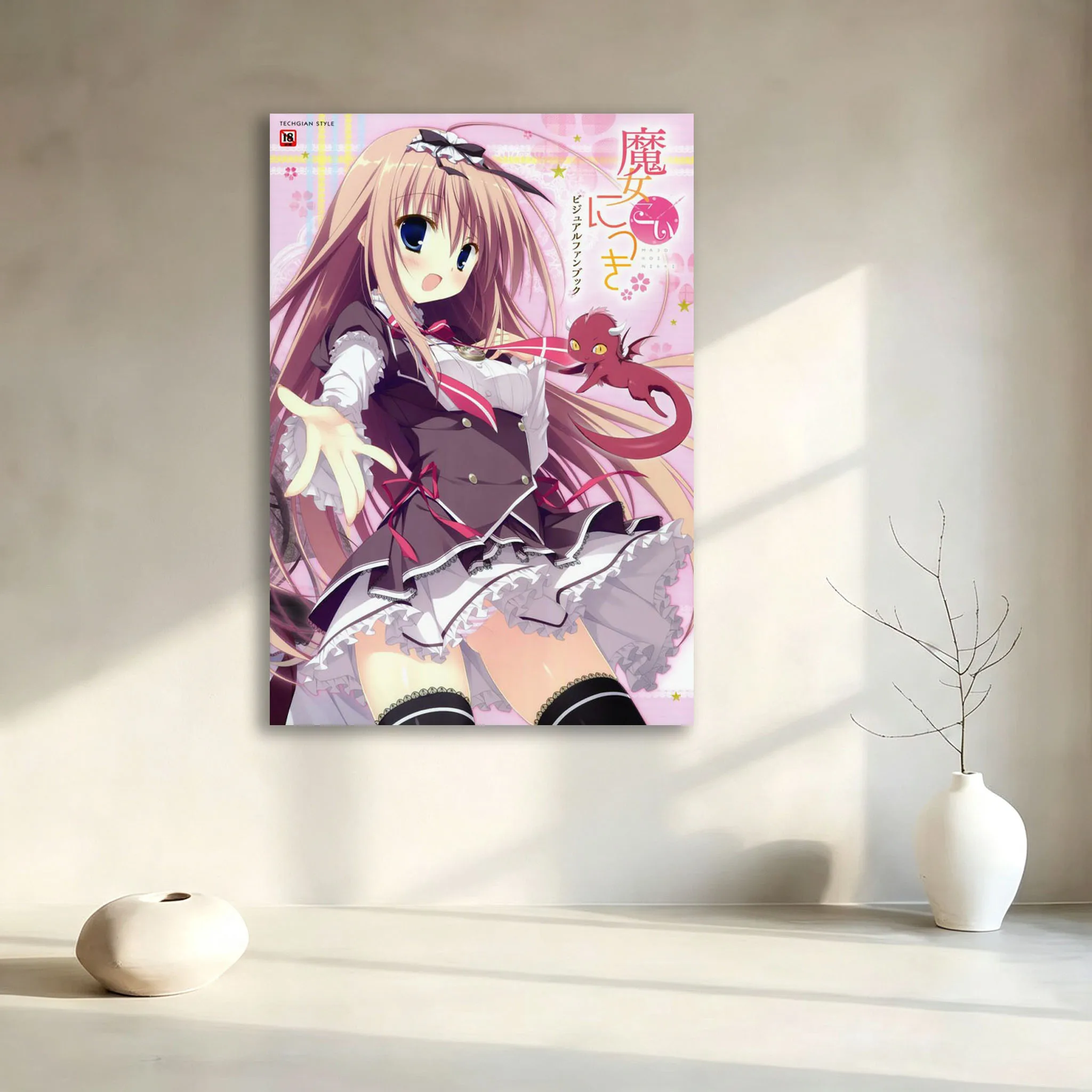 Alice Moe Tapestry Witch Love Diary Anime Kawaii Tapestry Home Decor & Family Party Tapestry Suitable For Bedroom House