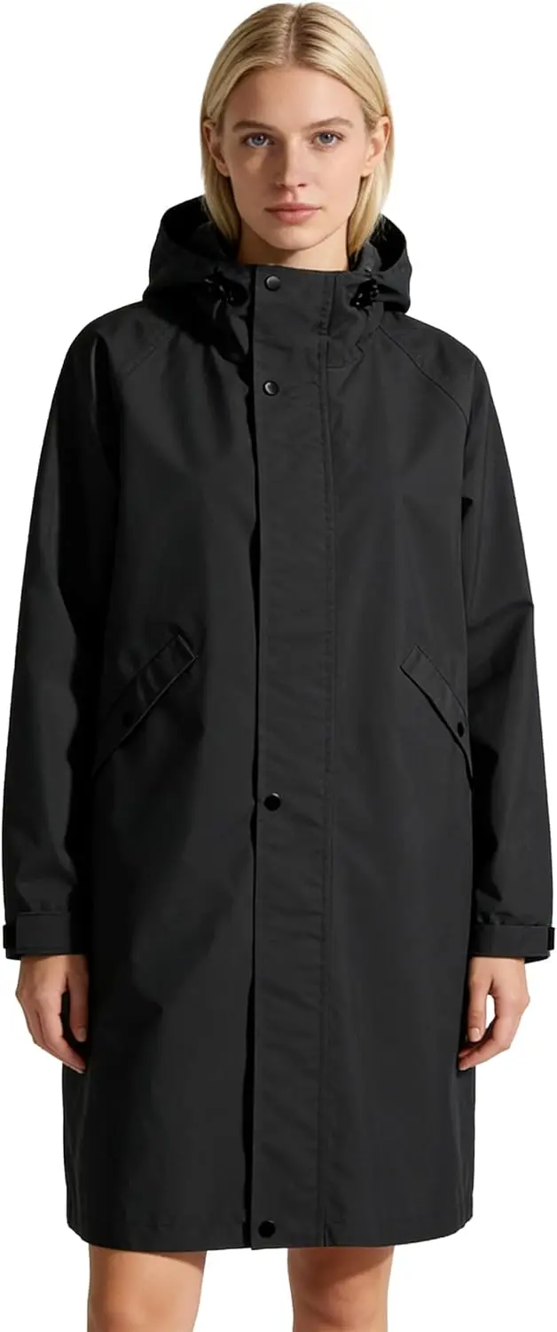 

Дождевики для женщин, водонепроницаемые куртки с капюшоном и трансформируемой сумкой, ветровки, плащи, размеры S-XXL