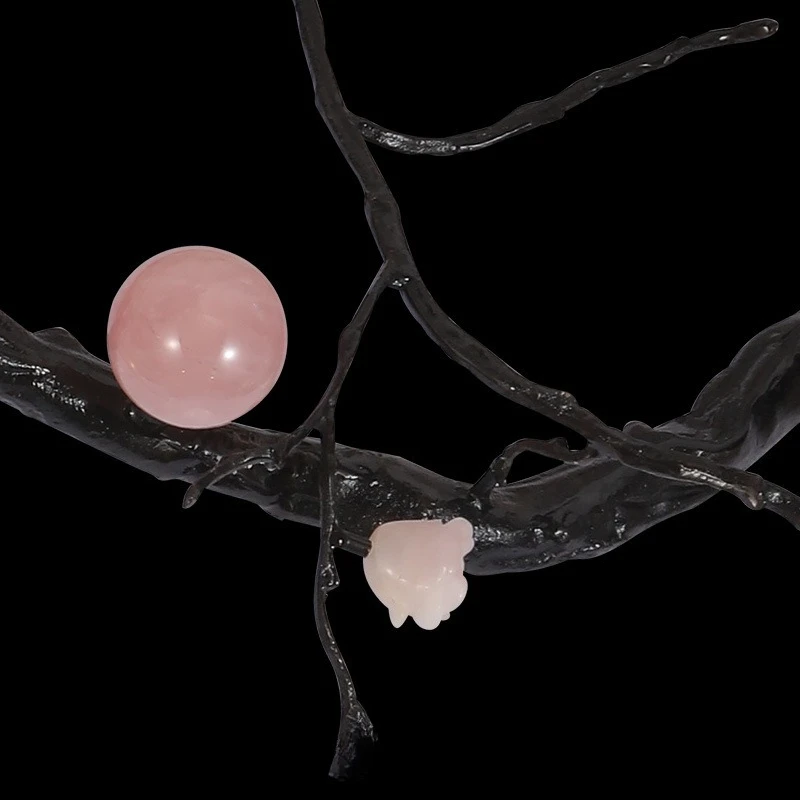 جميع فروع النحاس سلالم ماغنوليا، مدخل غرفة الشاي وابي ساندي ويند ريترو فندق الثريا، غرفة المعيشة الصينية الجديدة