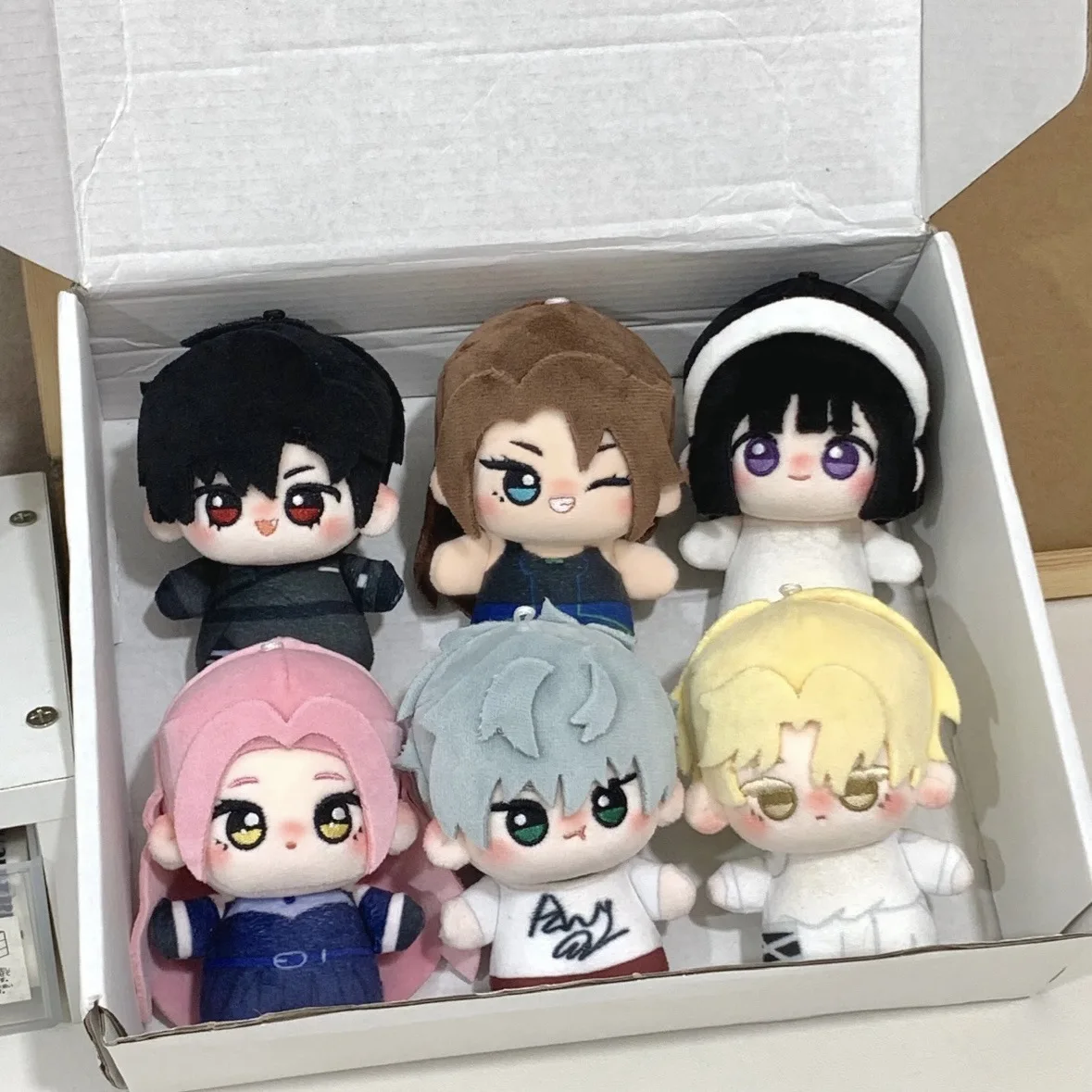 10cm Alien Stage Plush Luka Till Sua Mizi Ivan HYUNA Stuffed Plushie Cartoon Dolls Pendant Key Chains Christmas Gift
