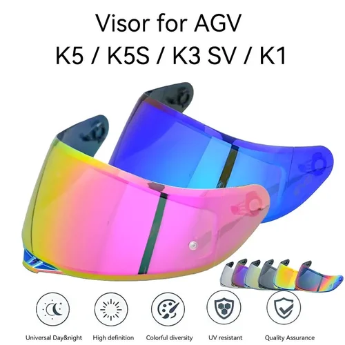 Para AGV K5 K5S K5-S K3SV K1 K1S Compact ST motocicleta casco visera lente escudo gafas cara completa Pin Accesorios Para Moto Casque