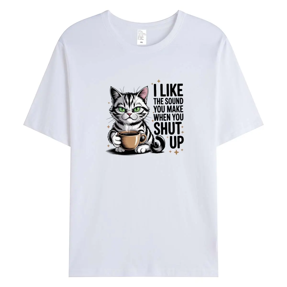 100% Katoenen T-shirts Vrouwen Zomer Korte Mouw T-shirt 2026 Nieuwe Vrouwen Tees Kat Print Tops Kleding Vrouwelijke t-shirt