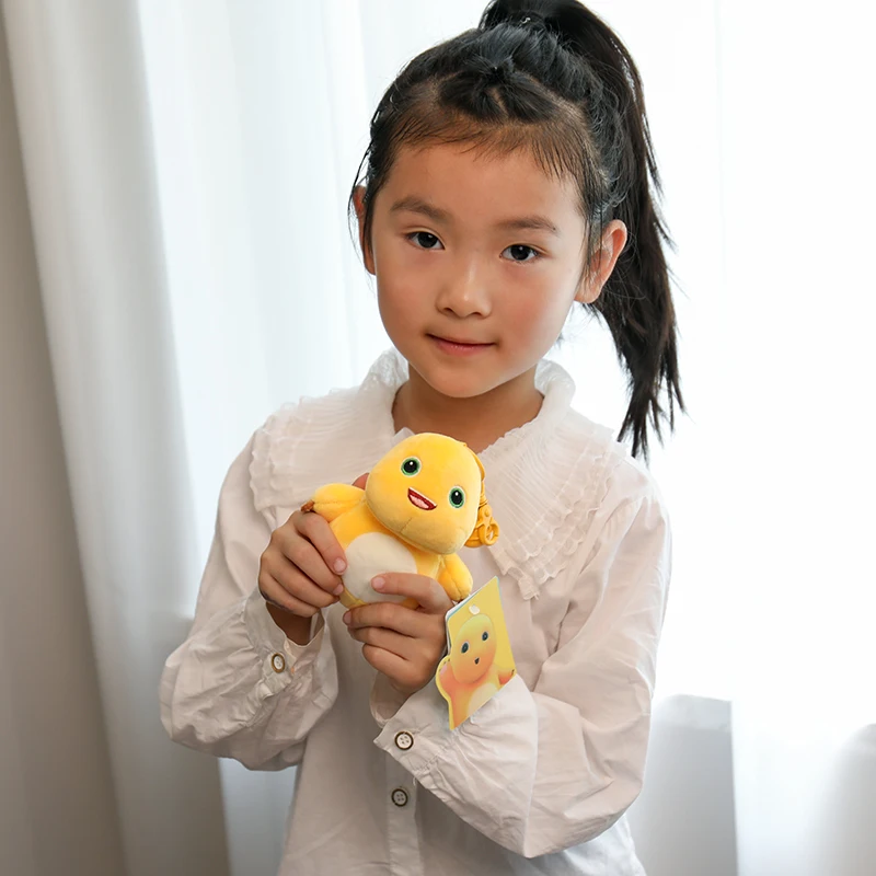 Cute Kawaii 13cm Milk Dragon Doll Plush Toy Pillow Nailong Pendant Pendant Bag Accessories Keychain Bag Car Kid Gift