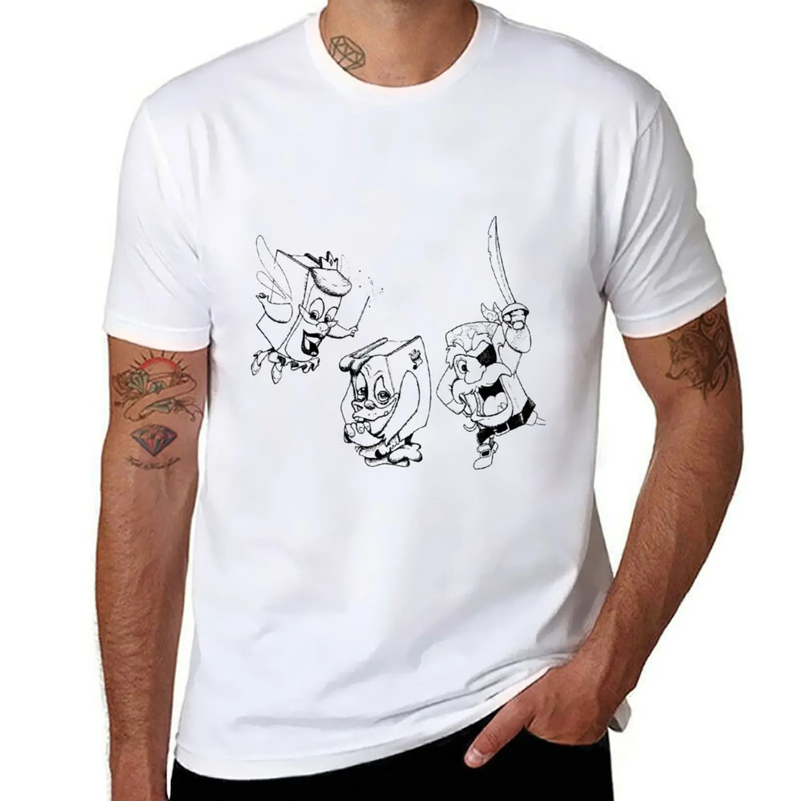 

The Pagemaster T-Shirt cotton t shirts high quality t shirt man luxury T-Shirt