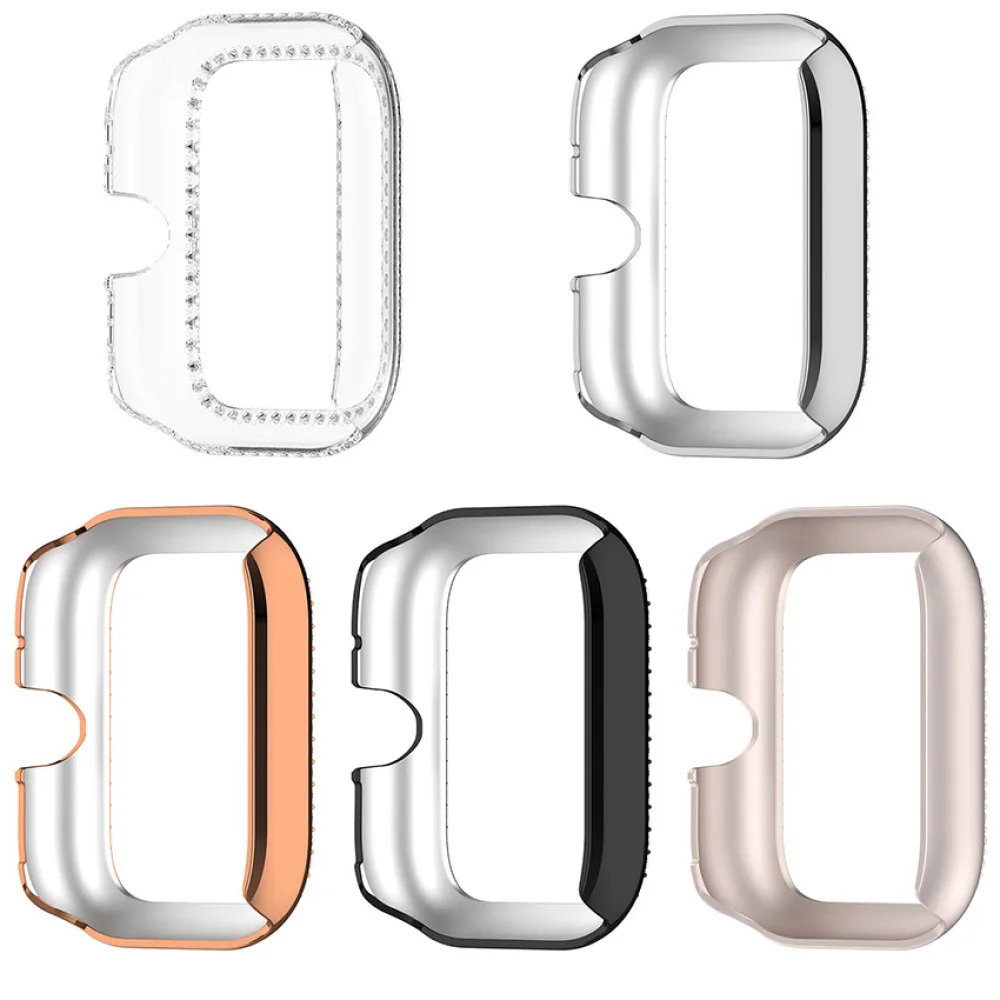 1 قطعة حافظة واقية للكمبيوتر الشخصي مضادة للخدوش حافظة مرصعة بالألماس الاصطناعي لساعة Vivo GT/IQOO ملحقات GT #2