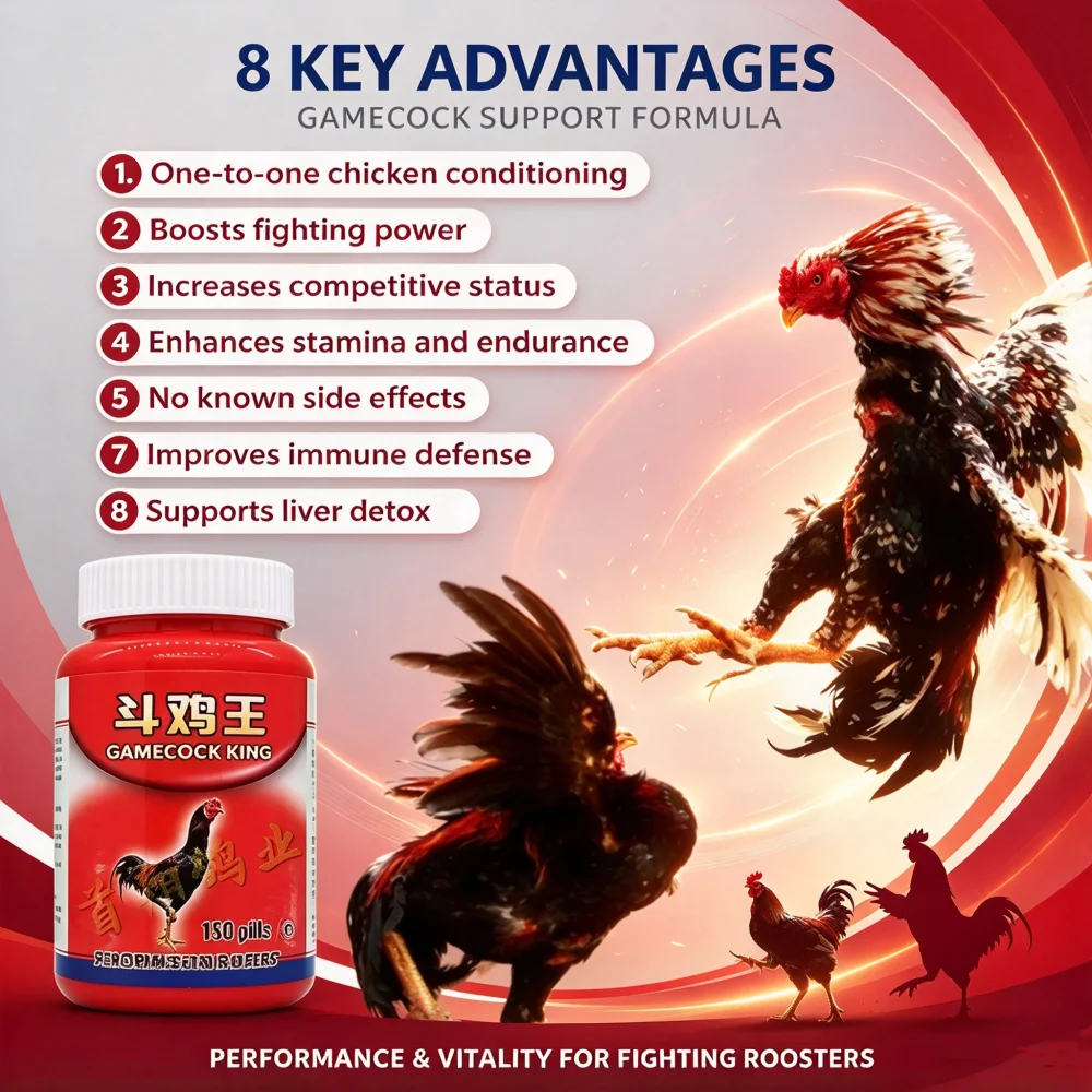 180 Capsules of Health Care for Chicken Fighting Chicken To Restore Physical Strength Training Competition State
