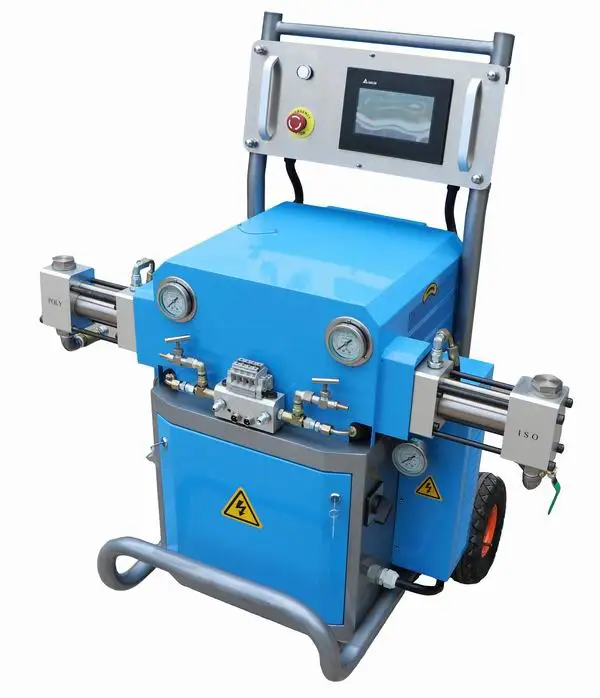 Hidráulica PU Spray Coating Machine, Open Cell Use, 211A