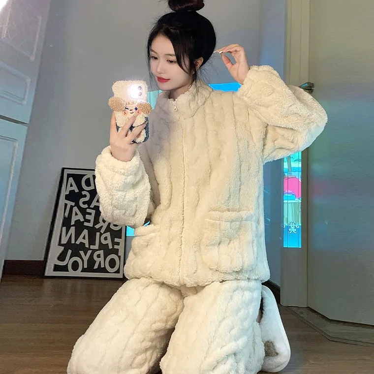 

Night Wear Female Pajama Sets Women Rayon Morning Coffee Pyjama Set Womens Breathable Loungewear Round Neck Short Sleeve Capri