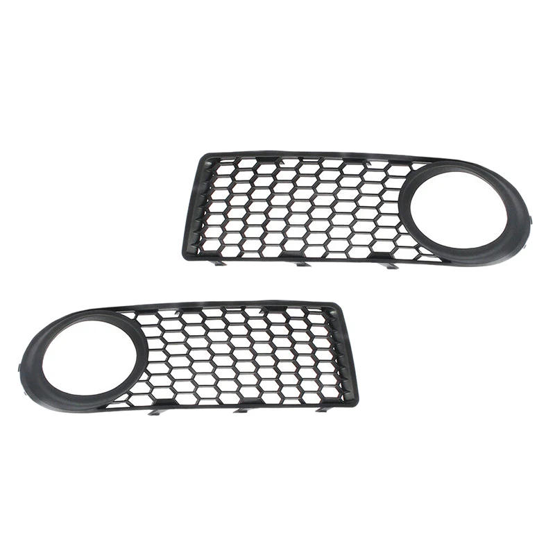 

For Beetle / Cabrio 2006-2010 Front Bumper Fog Light Grill Honeycomb Mesh Grille Cover 1C0807683C 1C0807684C