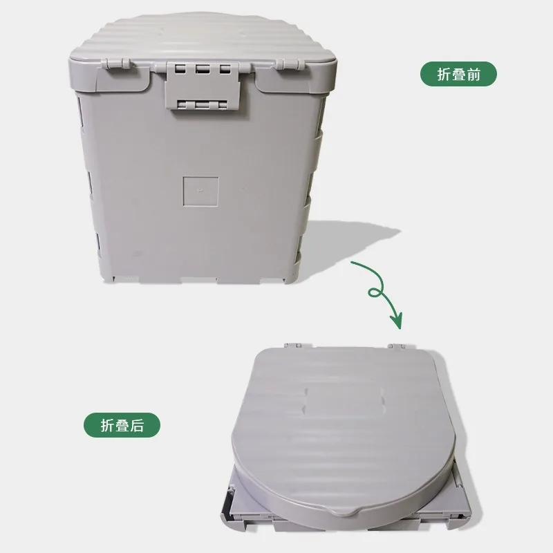 Car Folding Toilet Convenient Self-driving Tour Adult Children Camping Mobile Deodorant Travel Emergency Toilet