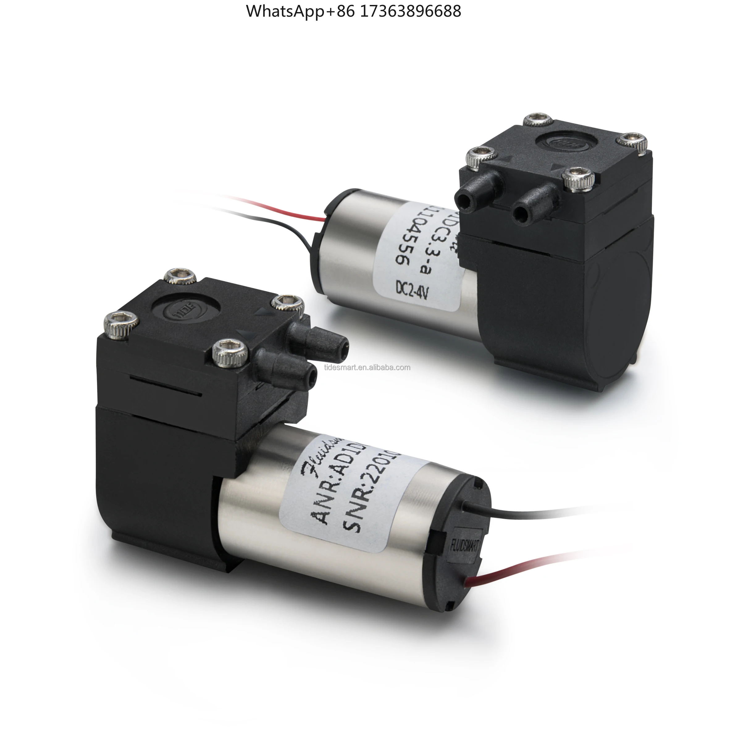 3vdc Electric Operated Single Head Low Pressure Diaphragm Material EPDM Explosion Proof Pump air Sampling Pump