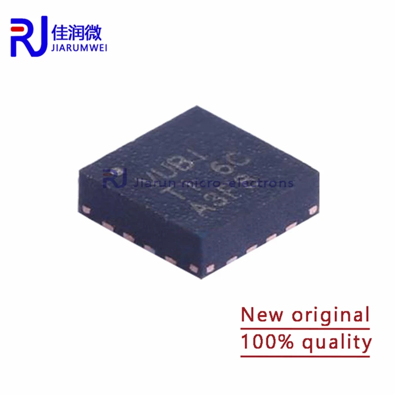 5pcs/lot TLV62130RGTR Silkscreen VUBI QFN-16 Voltage Regulator IC