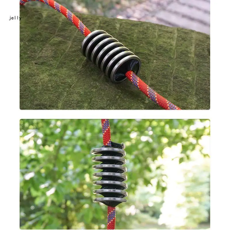 448C Rock Climbing Tree Arborist Caving Rope Cord Cleaning Nylon Brush Maintenance Tool for Camping Mountaineering Equipment