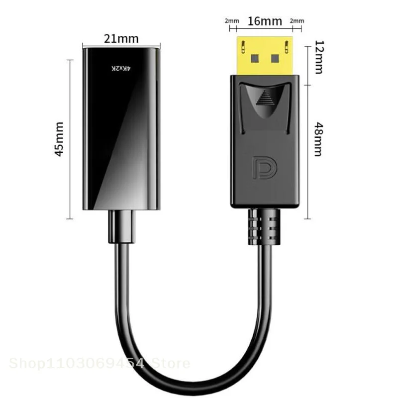 1Pcs 4K Displayport…