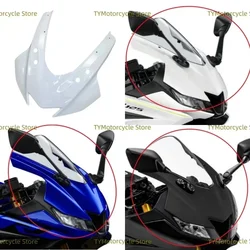 Front Headlight Hood Fairing Panel Cover Nose Head Cowl Fit for YAMAHA YZF-R15 YZFR15 2018-2021 YZF-R125 YZFR125 2019-2022