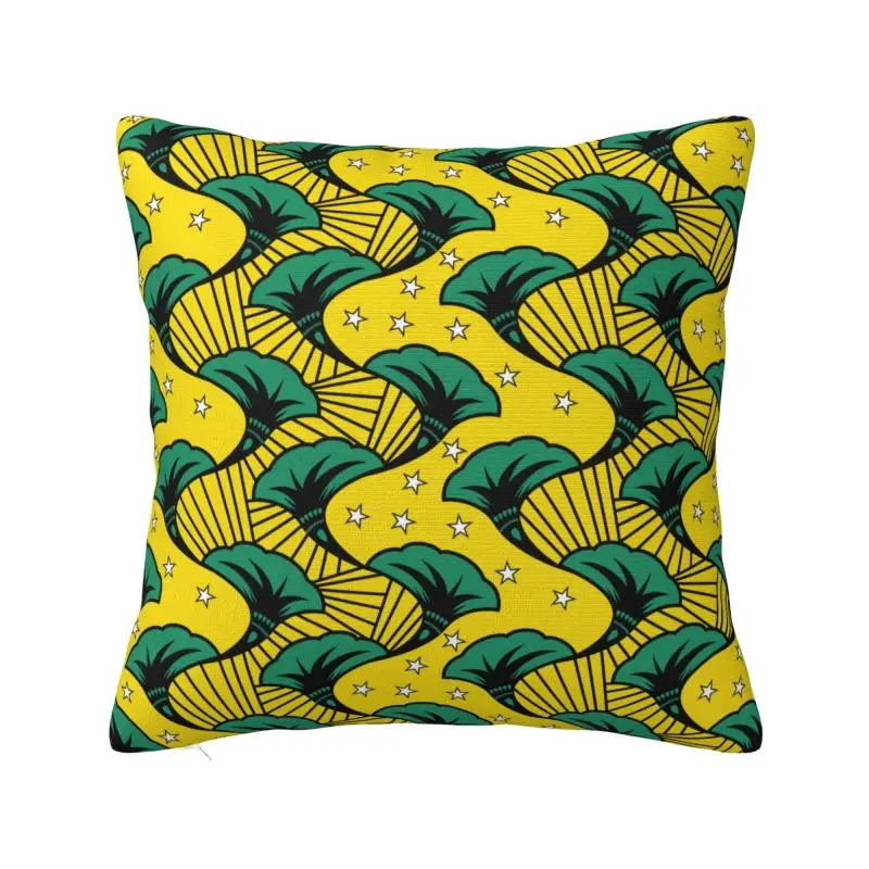 African Ethnic Tribal Ankara Geometric Art Throw Pillow Case 55*55cm Home Decoration Cushion Cover Polyester Pillowcase