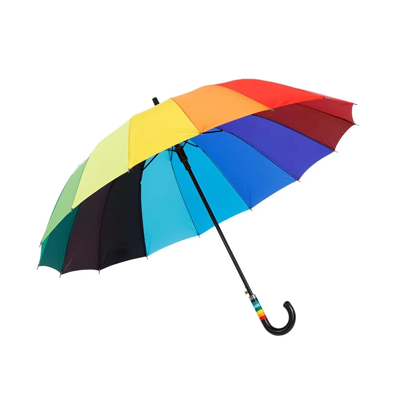 Personalized windproof umbrellas rain advertising promotion fiberglass golf umbrella high quality golf umbrella