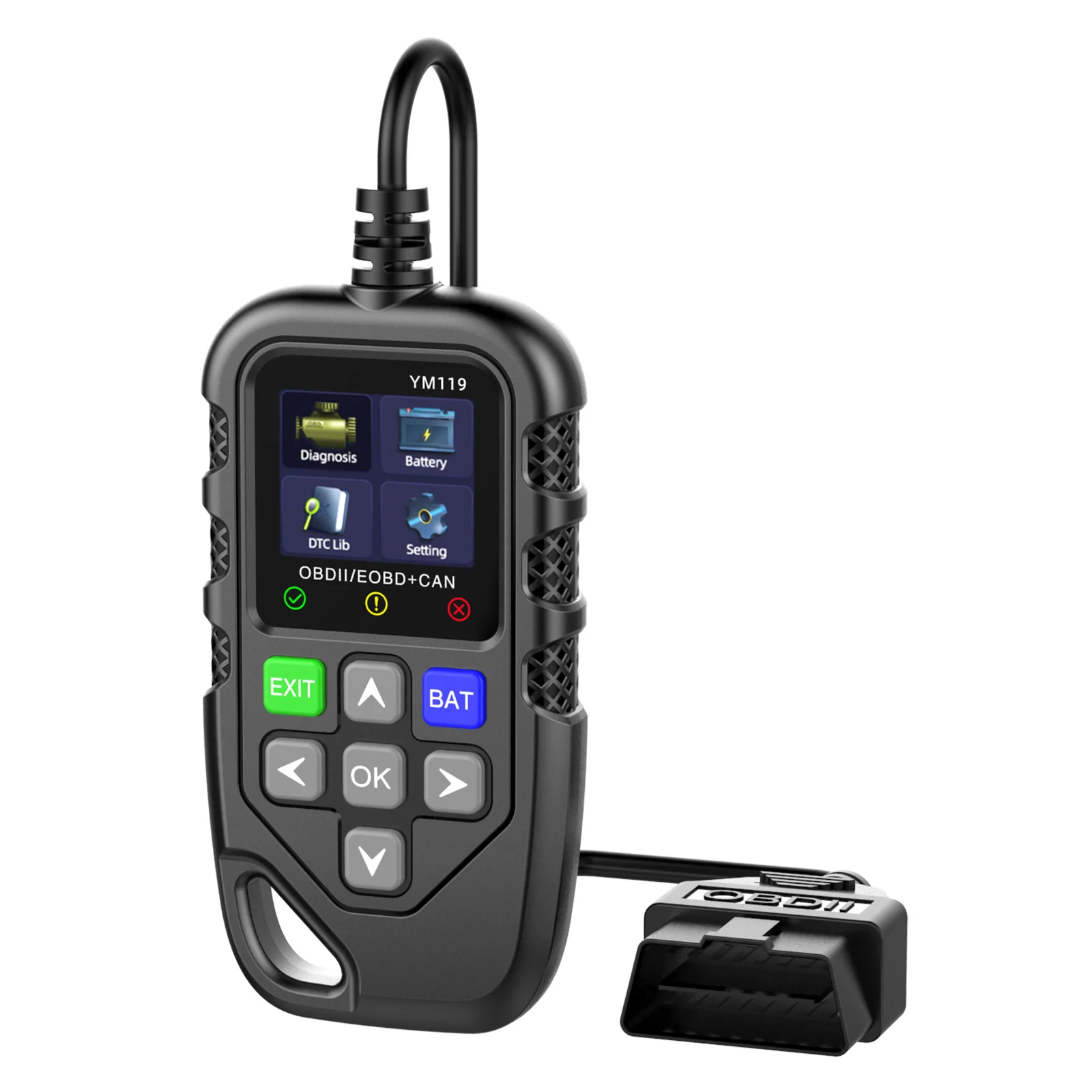 Picture 6: OBD2 10 Modes Diagnostic Scan Tool Car OBD Code Reader Scanner Read Code Erase Code Fault Codes Scanner Battery Tester Tool