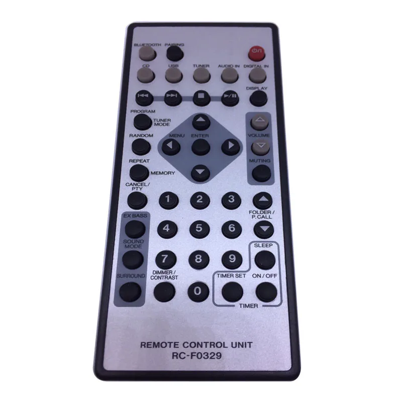 RC-F0329 جهاز التحكم عن بعد الأصلي لجهاز التحكم عن بعد بنظام كينوود الصوتي