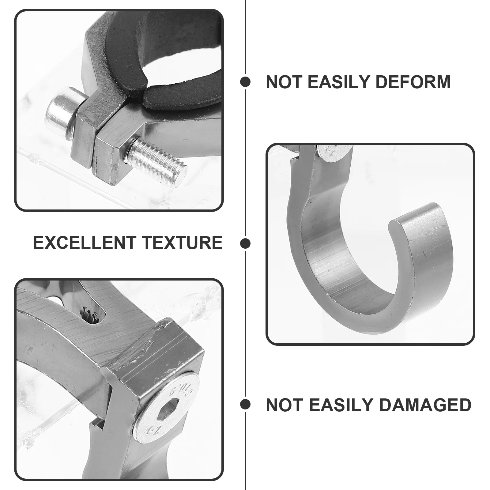 

Universal Moped Hook Heavy Duty Aluminum Handlebar Hanger Multi-Functional Scooter Storage Towing Accessories Trailer Tow Bar