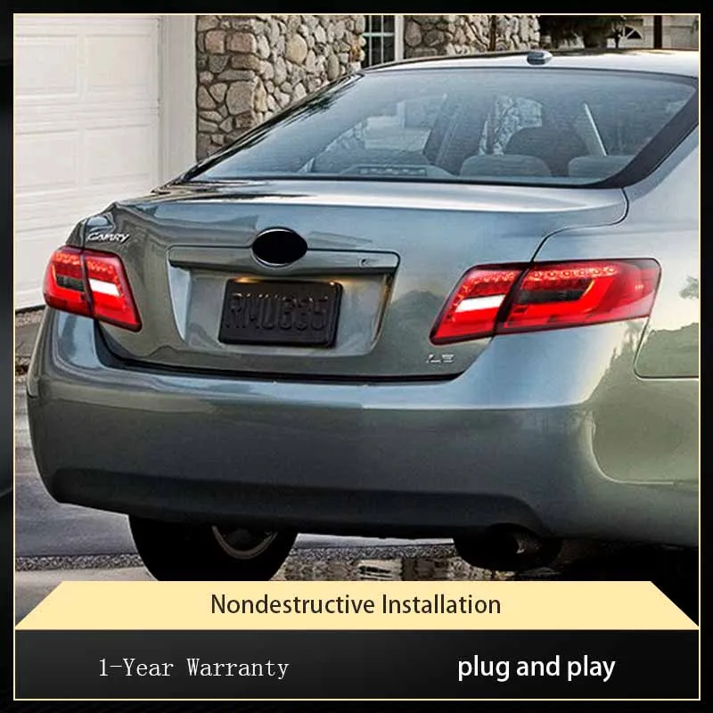 

Автомобильные фары для Toyota Camry 2009 2010 2011, обновленный светодиодный задний фонарь в сборе, внешний указатель поворота, аксессуары для задних фонарей