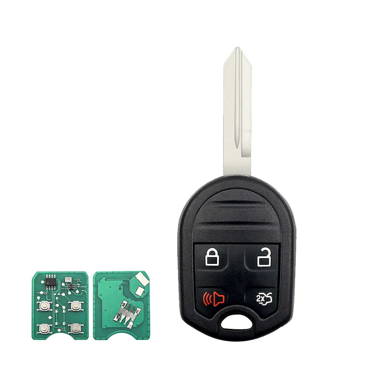 315/433MHz Remote Car Key For Ford Flex Explorer Taurus Fusion Mustan Mazda Tribute 4D63 Chip 80bits CWTWB1U793 HU101/FO38 Blade