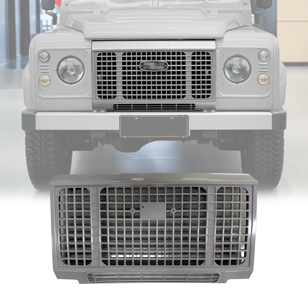 Car Front Bumper Grille ABS Mesh Grill For Land Rover Defender 90 110 Car Accessories Upgrade New Style Grills