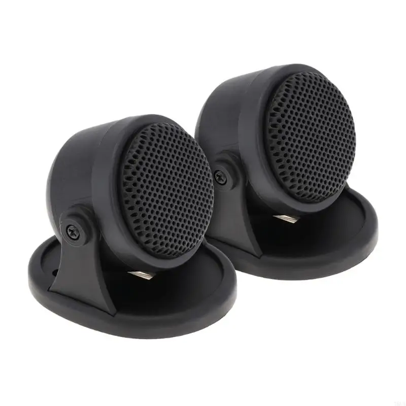 1Pair Universal High Efficiency Mini Tweeter Loudspeaker Audios Horns for Car