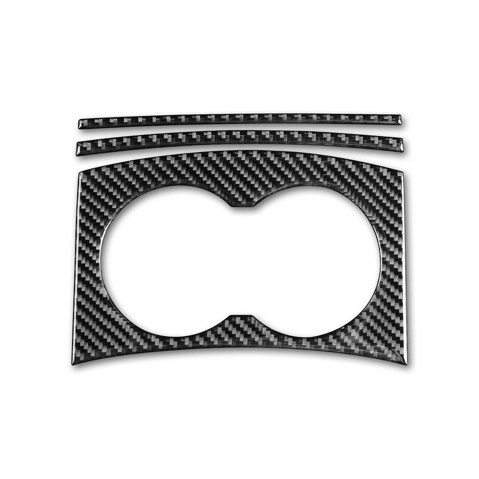 Автомобильный подлокотник из углеродного волокна, центральный подлокотник, держатель для чашки с водой, наклейка с отделкой для Tesla Model X S, декоративные аксессуары для интерьера