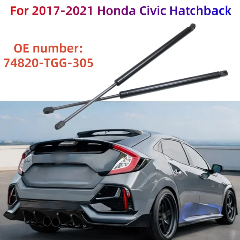 

Car Rear Trunk Tailgate Boot Gas Strut Lift Support Rod Damper For 2017-2021 Honda Civic Hatchback 74820-TGG-305 74820TGGA011