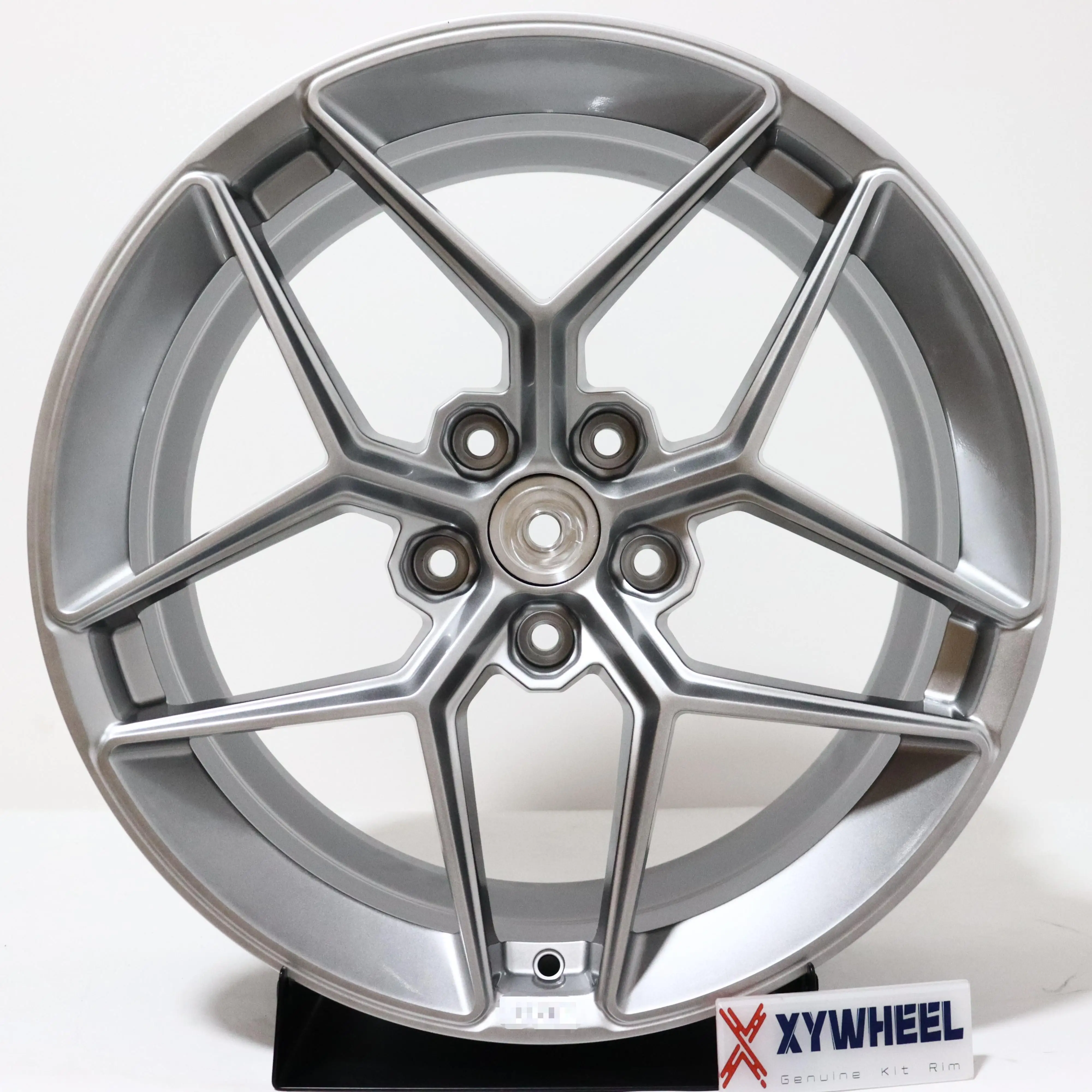 عجلات مزورة مخصصة عالية اللمعان باللون الأسود FF11 إطارات عجلات بتصميم 18 19 20 بوصة 5*112 66.6 لفئة benz a B C CLA