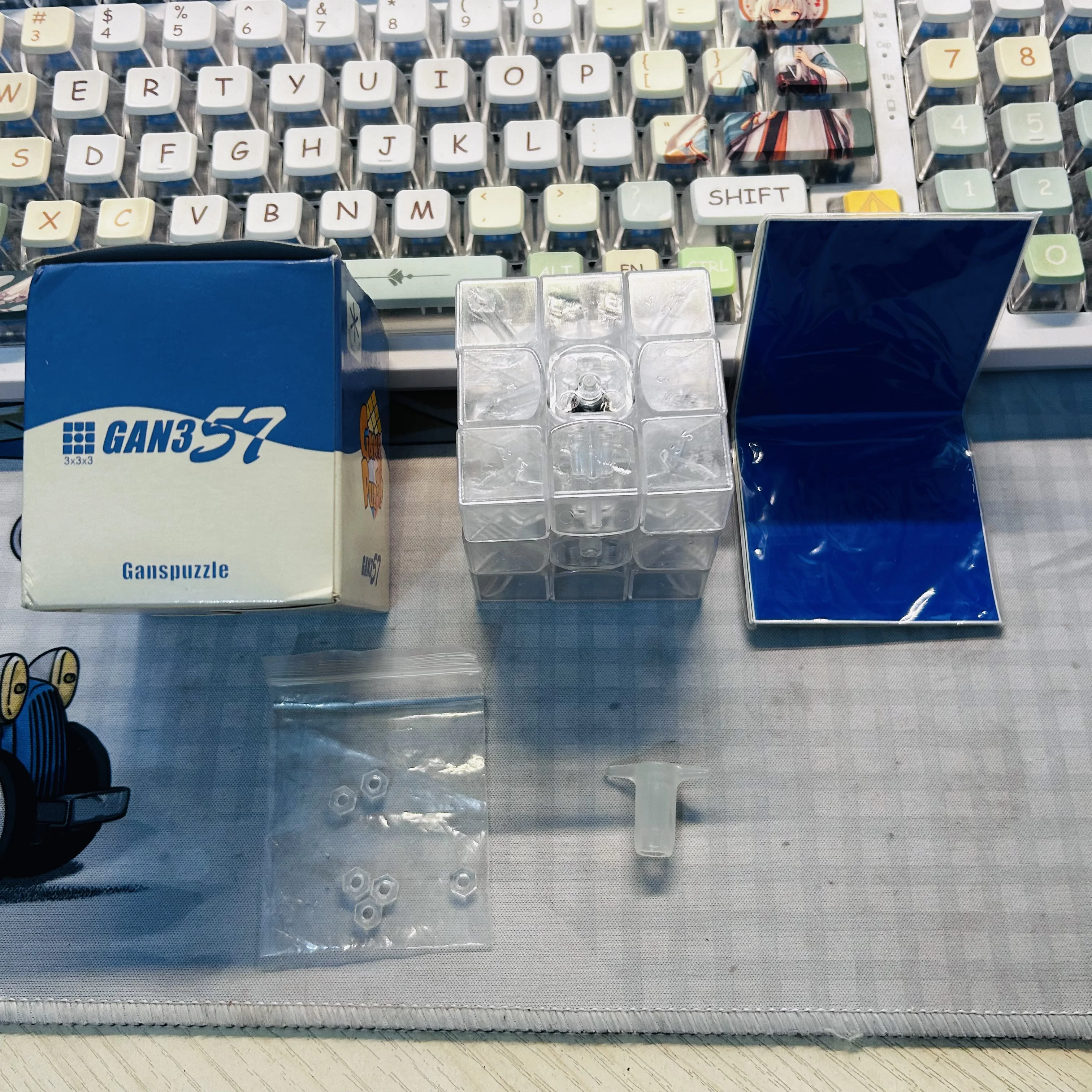 Gan357 Transparent Limited Edition Cube 3x3 Cube Collection Gan 3x3x3 Magic Cube