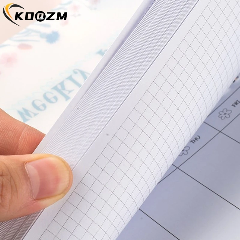 Tearable Weekly Planner With Tearable Page Twin-coil Binding Undated Weekly Planner Notebook Appointment For Women Men