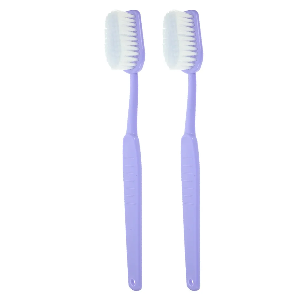 

2Pcs Toothbrush Party Prop Large Fake Toothbrush Decoration Halloween Prank Photo Booth Fun Supplies