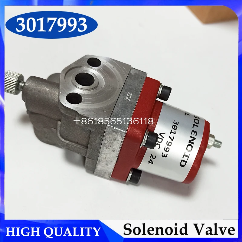 

3017993 24V Fuel Shut off Solenoid Valve for 4BT 6BT 6CT K19 K38 K50 QSM11 NTA855 Diesel Engine