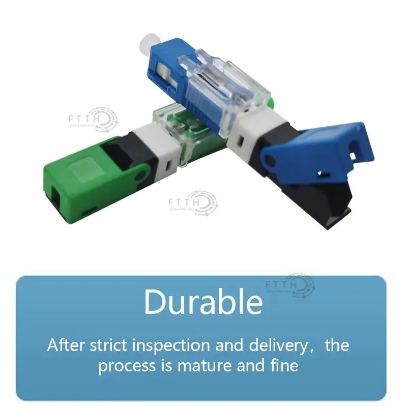 FTTH ESC250D SC APC & SC UPC Single-Mode Fiber Optic Quick Connector FTTH SM Optic Fast Connector Free Shipping