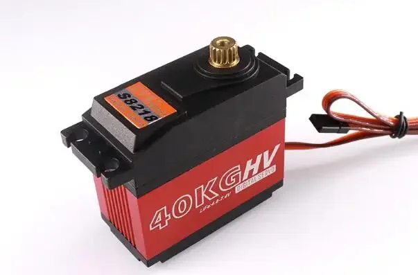 CYS-S8218 8218 digital 6v-7.2v 164g metal cobre engrenagem 40kg servo de alto torque para rc 1:5 baja carro 4px para robô hd1235mg