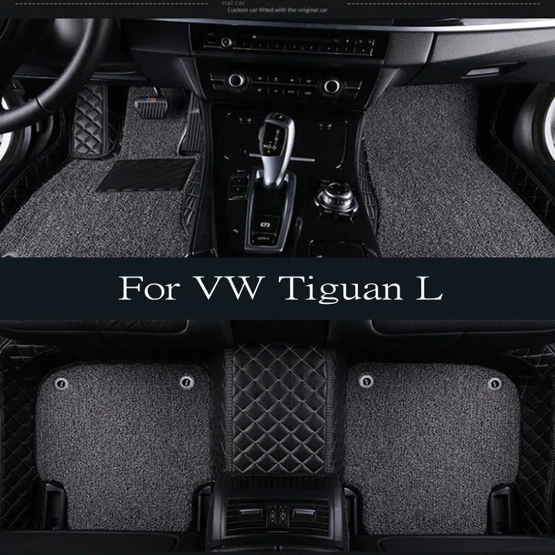 

Car Floor Mats For VW VW Tiguan L 2017-2023 20018 2019 2020 2021 Custom Auto Foot Pads Automobile Carpet Cover interior