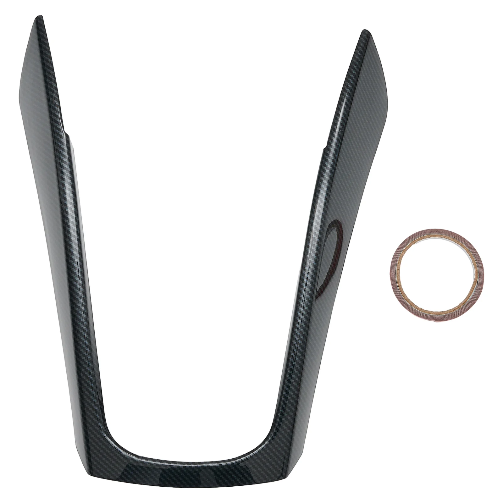 

Рамка средней консоли, рамка средней консоли, отделка рамки средней консоли, 1 шт., ABS, декор автомобиля, углеродное волокно для Q5 2009-2017