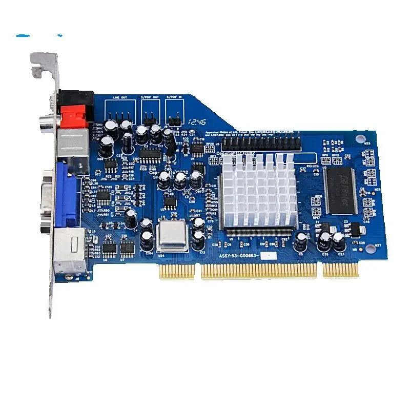 Dragon New II Sigma Designs EM8470 decompression card vod video card , dvd / ktv card hardware decoder card