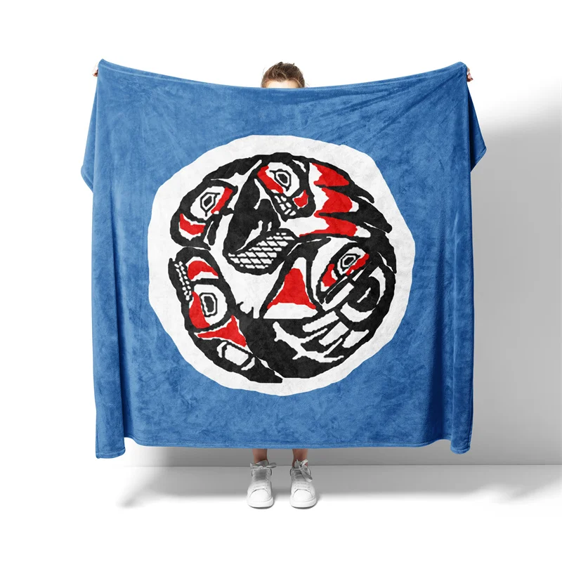 

Aertemisi Haisla Nation, коренные люди Канады, одеяло для домашних животных для маленьких, средних и больших собак, кошек, щенков, котят, дивана, дивана-кровати