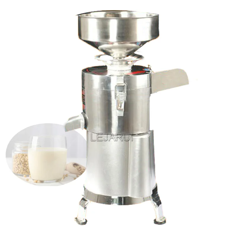 Commercial Fresh Ground Soybean Milk Machine Large Capacity Stainless Steel Funnel Tofu Residue Separator