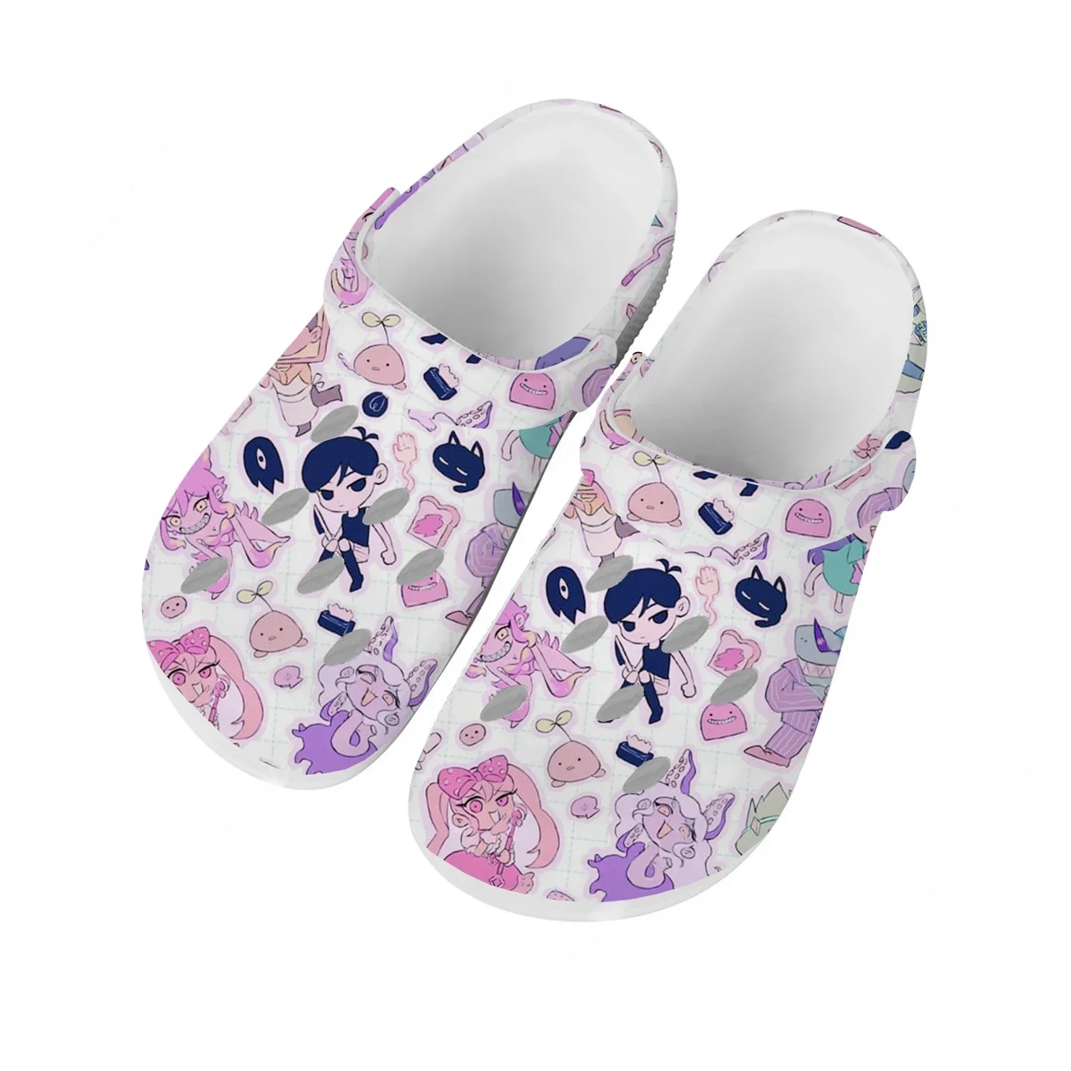 

Сандалии Omori для мужчин, женщин и подростков: модные, дышащие, удобные пляжные тапочки в стиле популярных игр, для сада, с возможностью индивидуального дизайна