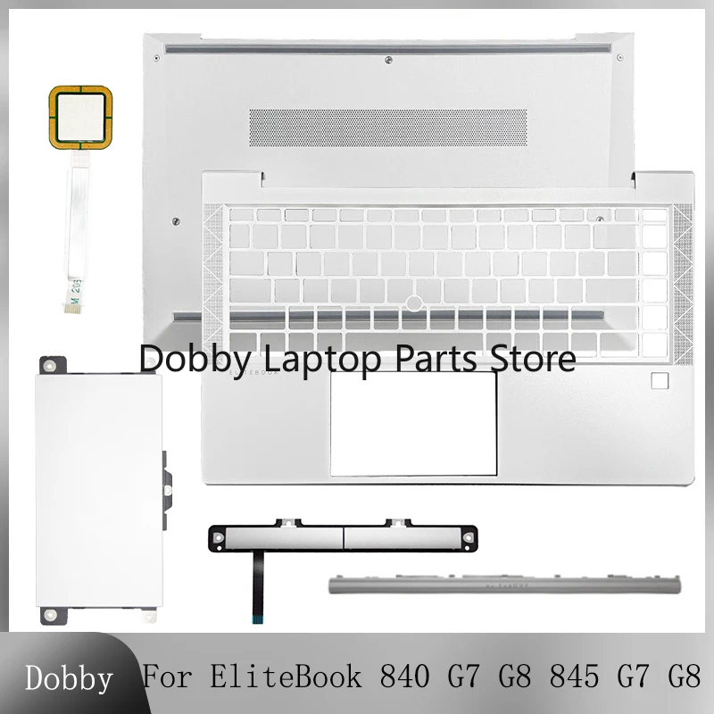 

Для EliteBook 840 G7 G8 845 G7 G8 M07095-001 Подставка для рук Верхняя крышка Верхний чехол Сенсорная панель Мышь Доска для чтения отпечатков пальцев Аксессуары