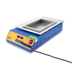 CM-250S Lead-free Double digital Solder Pot Soldering Soldering Desoldering Bath 250*160*45mm 1800W NEW