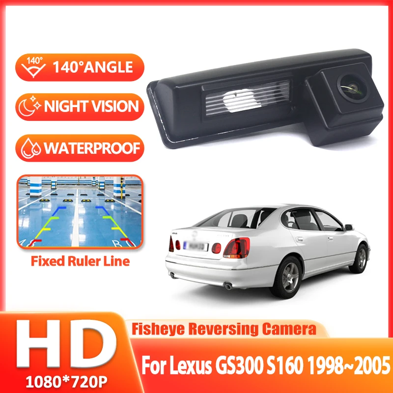 Rear View Camera Reversing Camera Car Back up Camera HD CCD Night Vision For Lexus GS300 GS300 S160 1998~2002 2003 2004 2005