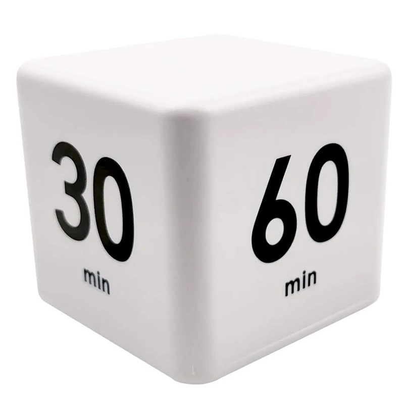 Square Timer,Kitchen Timer,15-20-30-60 Minutes,Sensor Flip Timer For Exercise Time Management&Countdown Settings