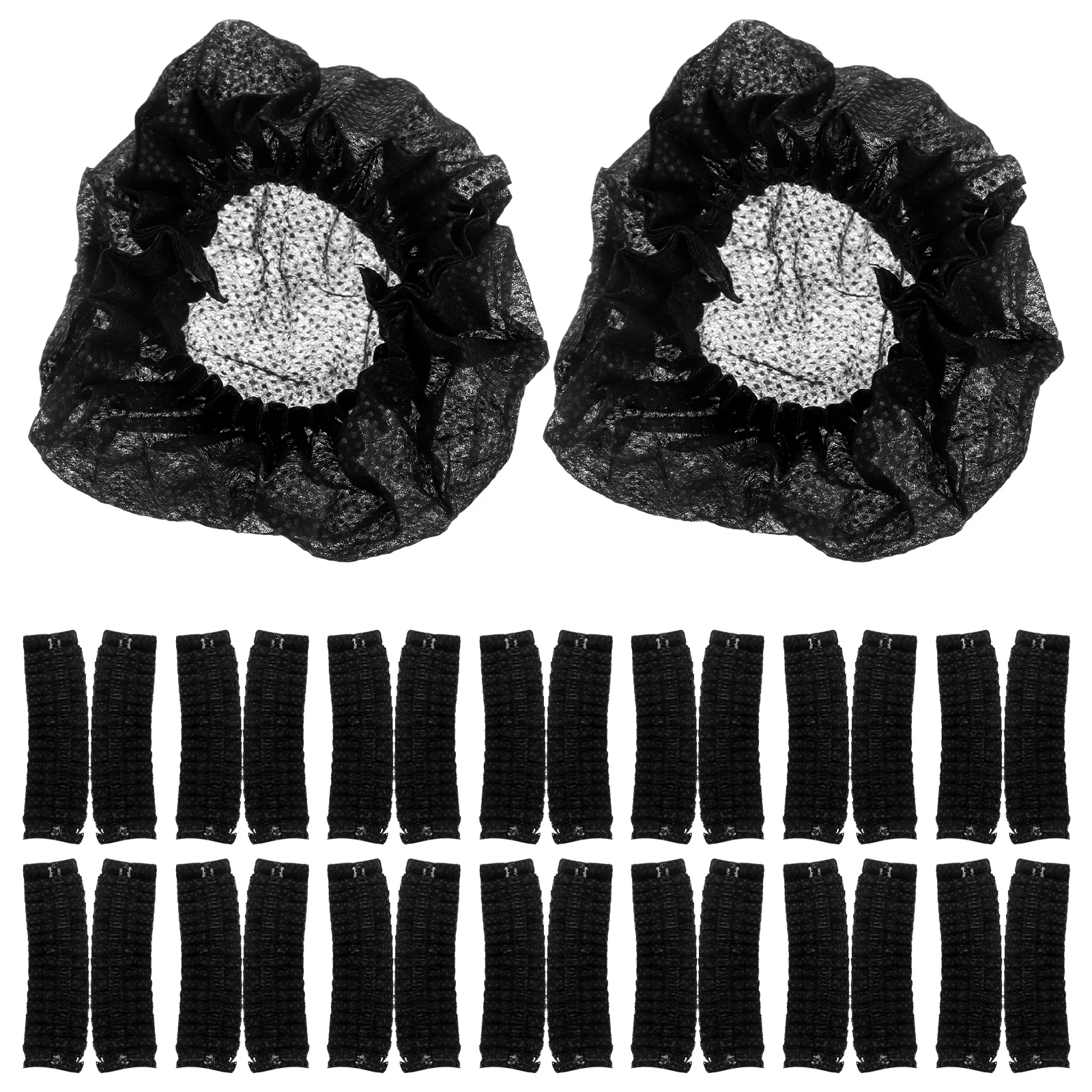 

50 Pairs Gaming Headset Covers Disposable Ear Protectors for Headphones Dust Proof Breathable Replacement Accessories