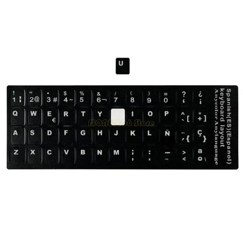 F62C COMPUTA COMPUTADOR Sticulante español Techero teclado Película protectora protección