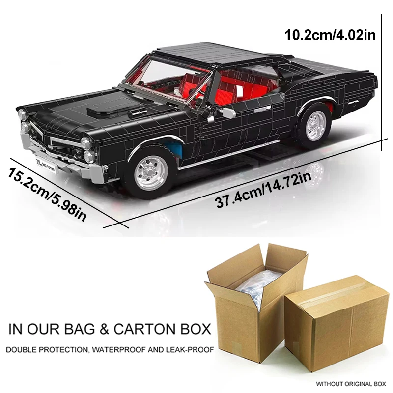 Forme Unique moule roi 10199 ville technique spots voiture bricolage jouets MOC Muscle voiture bloc de construction assemblage Puzzle enfant cadeau d'anniversaire
